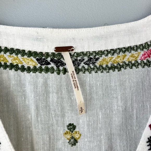 Free People Light It Up Embroidered Tunic Dress - Picture 14 of 14